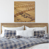Toile Musique Et Perles (Insitu(Chambre))