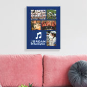 Toile Musique Orchestre Musique Collage Photo (Insitu(Salon))