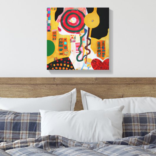 Toile Musique pop (Insitu(Chambre))