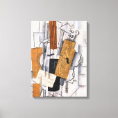 Toile Musique violon et feuille | Georges Braque | (Recto)