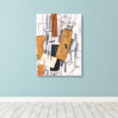 Toile Musique violon et feuille | Georges Braque | (Insitu (Plancher de Bois))