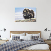 Toile Musk Ox with Calf (Insitu(Chambre))