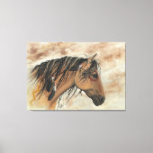 Toile Mustangs Majestic par BiHrLe Canvas Imprimer (Recto)