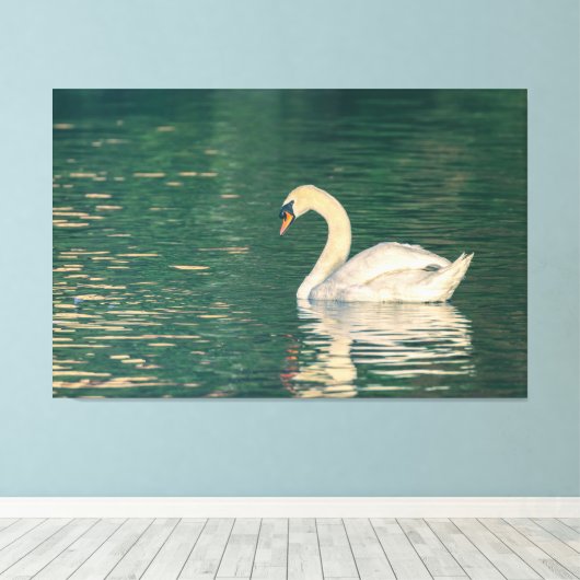 Toile Mute Swan (Insitu (Plancher de Bois))