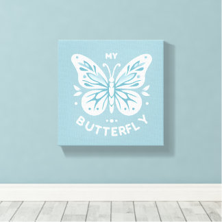 Toile My Butterfly Canvas Wall Art