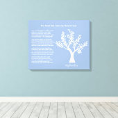 Toile MyPoetTree, La route non prise, (Insitu (Plancher de Bois))