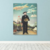 Toile Myself Portrait Paysage 1890, Henri Rousseau (Insitu (Plancher de Bois))