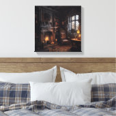 Toile Mystérieuse Cabine De Bord De Mer (Insitu(Chambre))