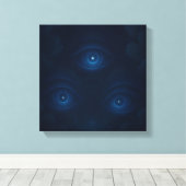 Toile Mystic Energy Eyes Canvas Wall Art (Insitu (Plancher de Bois))