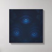 Toile Mystic Energy Eyes Canvas Wall Art (Recto)