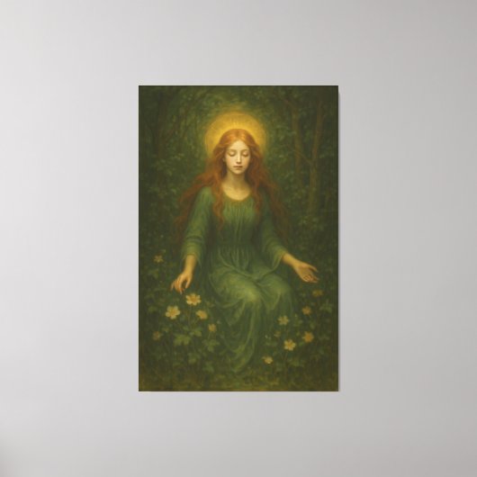 Toile Mystic Fine Art Collection – Sacred Light Portrait (Recto)
