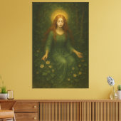 Toile Mystic Fine Art Collection – Sacred Light Portrait (Insitu(Salon))
