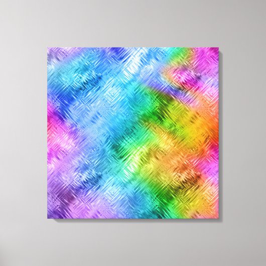 Toile Mystic Topaz Blue Glassy Texture (Recto)