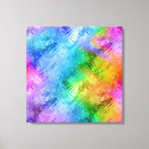 Toile Mystic Topaz Blue Glassy Texture