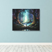 Toile "Mystical Great Dane" (Insitu (Plancher de Bois))