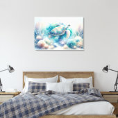 Toile Mystique de tortue sous-marine Imprimer (Insitu(Chambre))