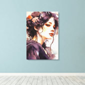 Toile Mystique en fleurs #088 : L'avènement de l'éléganc (Insitu (Plancher de Bois))