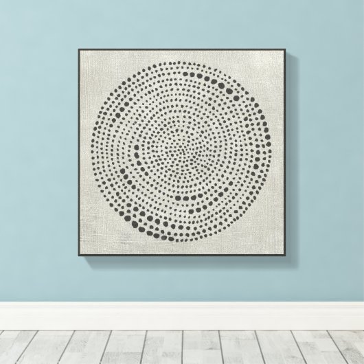 Toile Mythos - Cercle (Insitu (Plancher de Bois))