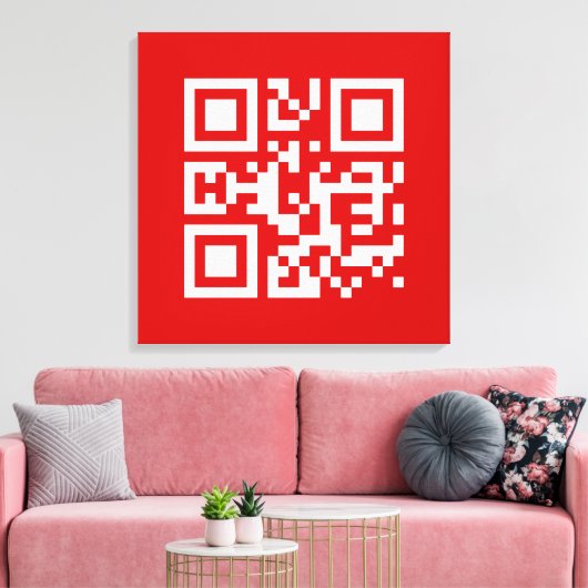 Toile N° Y — Code QR (Insitu(Salon))