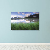 Toile NA, Canada, Alberta, vallée de Tonquin. Jasper (Insitu (Plancher de Bois))