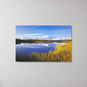 Toile NA, É.-U., Alaska, Denali NP Mt. McKinley dans la