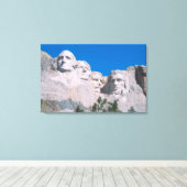 Toile NA, États-Unis, SD, mont Rushmore. (Insitu (Plancher de Bois))