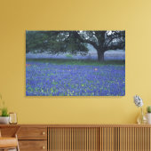 Toile NA, Texas, Devine, Chêne et bonnets bleus (Insitu(Salon))