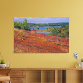 Toile NA, USA, Maine. Blueberry Barrens. (Insitu(Salon))