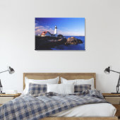 Toile NA, USA, Maine. Phare de Portland Head. (Insitu(Chambre))