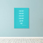 Toile N'abandonne jamais (Insitu (Plancher de Bois))