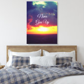 Toile N'abandonne jamais (Insitu(Chambre))