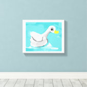 Toile Nage de canard (Insitu (Plancher de Bois))