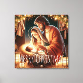 Toile Naissance de Jésus (Recto)