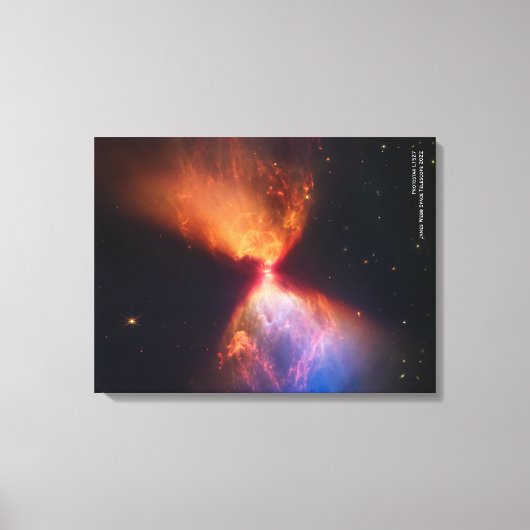 Toile Naissance de Star, James Webb Space Telescope 2022 (Recto)