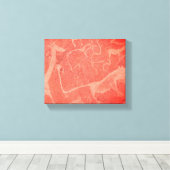 Toile Namibie Afrique Rock Art Peinture (Insitu (Plancher de Bois))