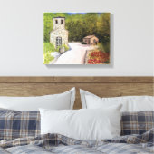 TOILE NAPA VALLEY WINERCOULEUR D'EAU (Insitu(Chambre))