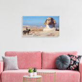 Toile Napoléon Bonaparte avant le Sphinx (par Gérôme) (Insitu(Salon))