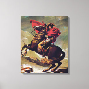 Toile Napoléon croisant les Alpes