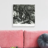 Toile Napoléon en service de sentinelle (Insitu(Salon))