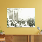 Toile Napoléon I visite le Studio de David (Insitu(Salon))