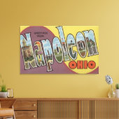 Toile Napoléon, Ohio - Scènes de grandes lettres (Insitu(Salon))