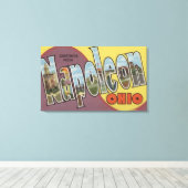 Toile Napoléon, Ohio - Scènes de grandes lettres (Insitu (Plancher de Bois))