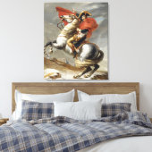 Toile Napoléon Traversant les Alpes - Jacques-Louis Davi (Insitu(Chambre))