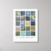 Toile Nappes d'eau Claude Monet (Recto)