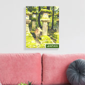 Toile Nara Japan Deer park imprimé (Insitu(Salon))