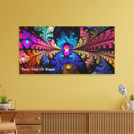 Toile Narcisse fractal (Insitu(Salon))