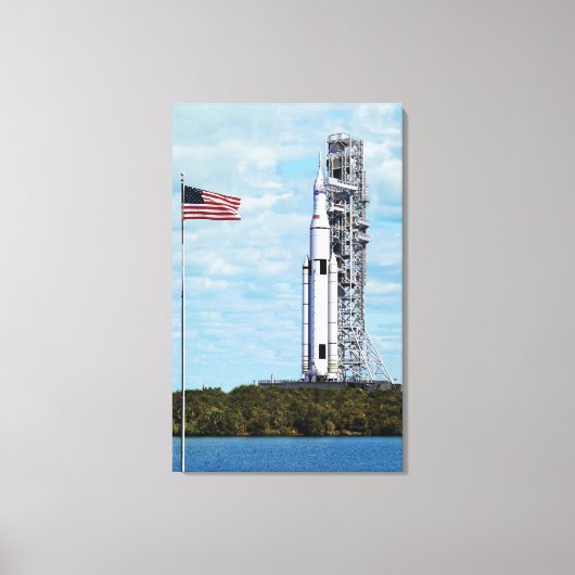 Toile NASA SLS Système de lancement spatial Fusée sur l' (Recto)