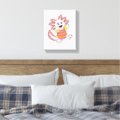 Toile Natation Axolotl (Insitu(Chambre))