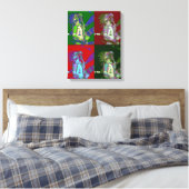 Toile Native American Chief Pop Art (Insitu(Chambre))