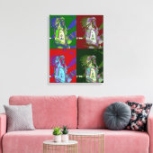 Toile Native American Chief Pop Art (Insitu(Salon))